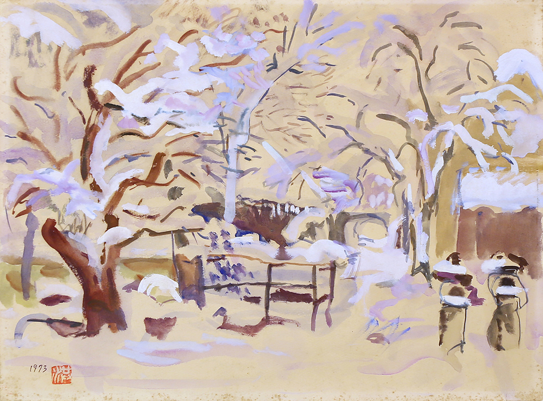 Hung Jui-Lin 洪瑞麟｜Snow Landscape 雪景